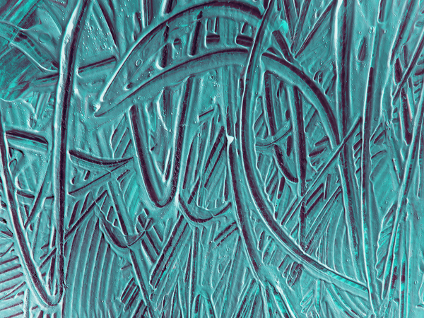 Dark teal abstract paint texture &mdash; photo by Anni Roenkae on Pexels