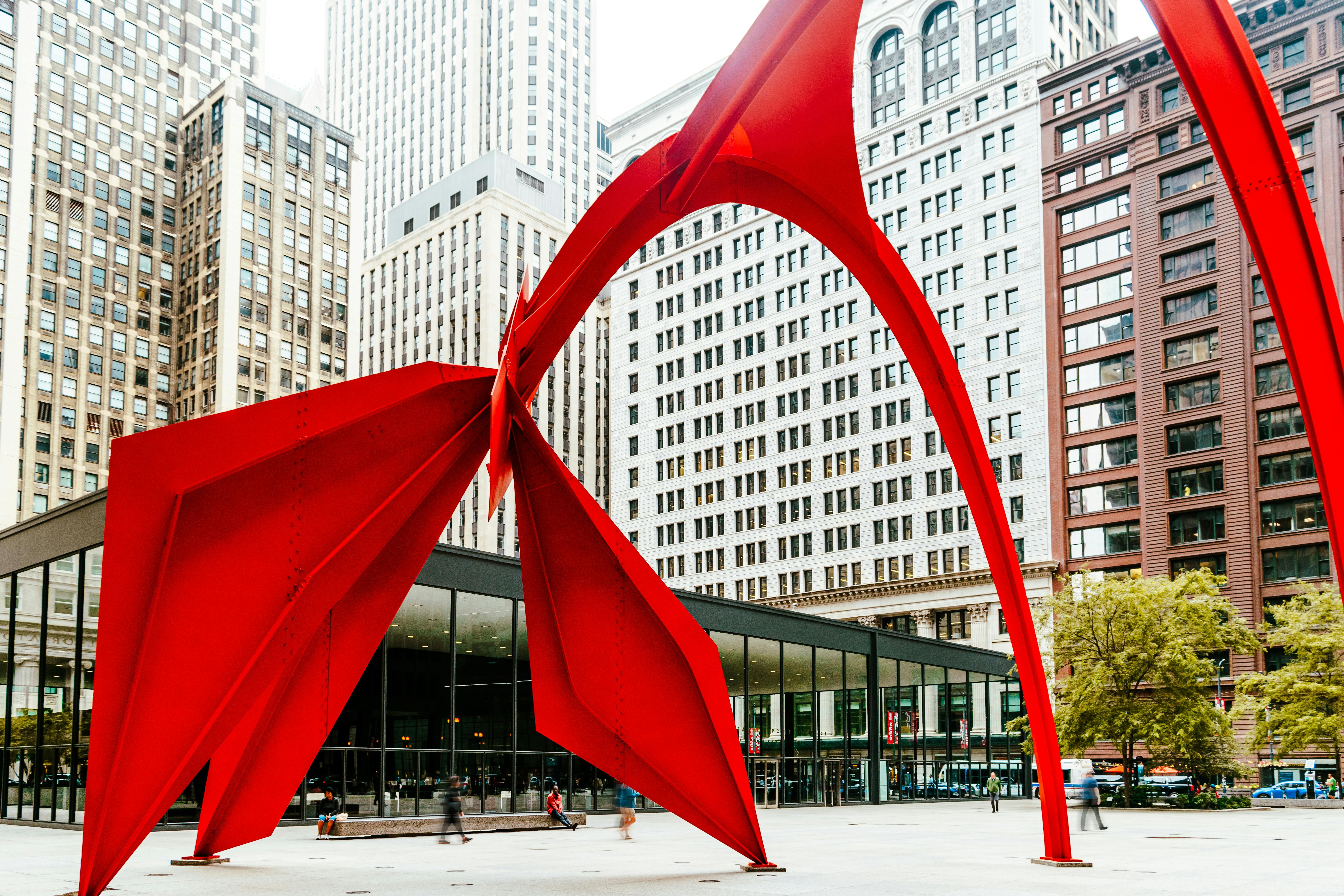 vibrant Chicago neighborhood street scene, like in Uptown or the West Loop - junior one bedroom chicago