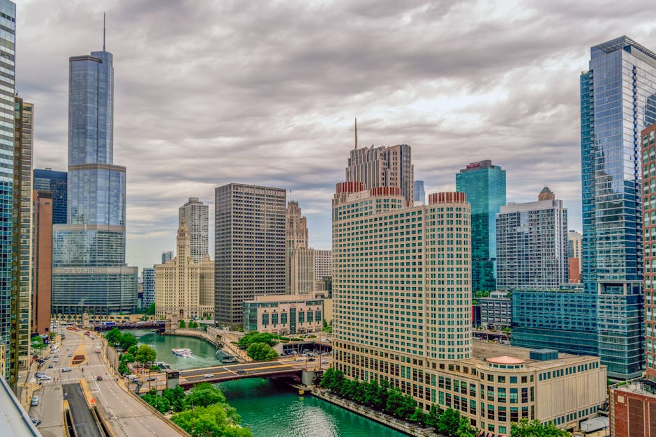 modern high-rise architecture river north chicago - high rise apartments river north chicago modern high-rise architecture river north chicago - high rise apartments river north chicago