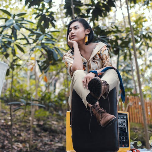 Photo Of Woman Wearing Floral Top 