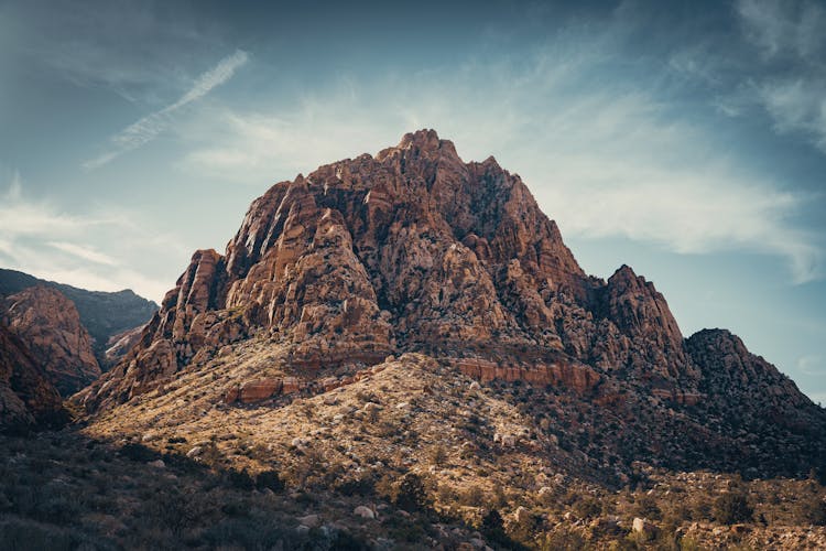 Hill In Countryside In Nevada