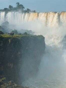Experience the breathtaking beauty of Iguazu Falls in Argentina, a stunning natural wonder.