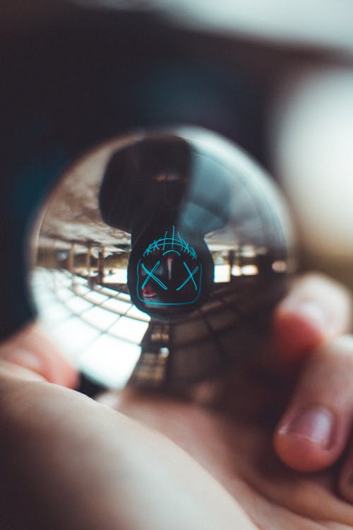 Macro Photography Of Lensball