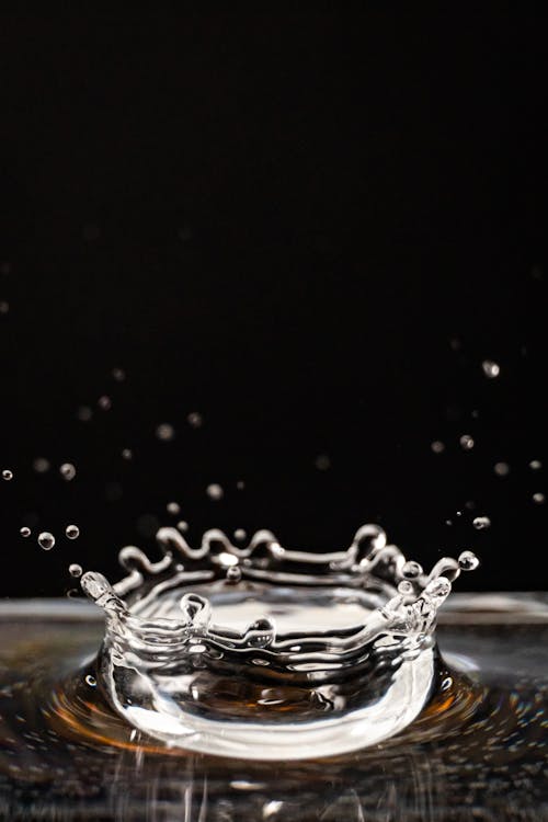 Free Water Drop Photography Stock Photo