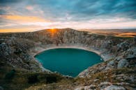 Aerial Photo of Crater Lake