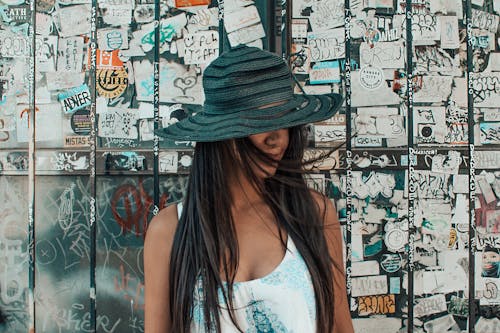 Free Photo of Woman Wearing Hat Stock Photo