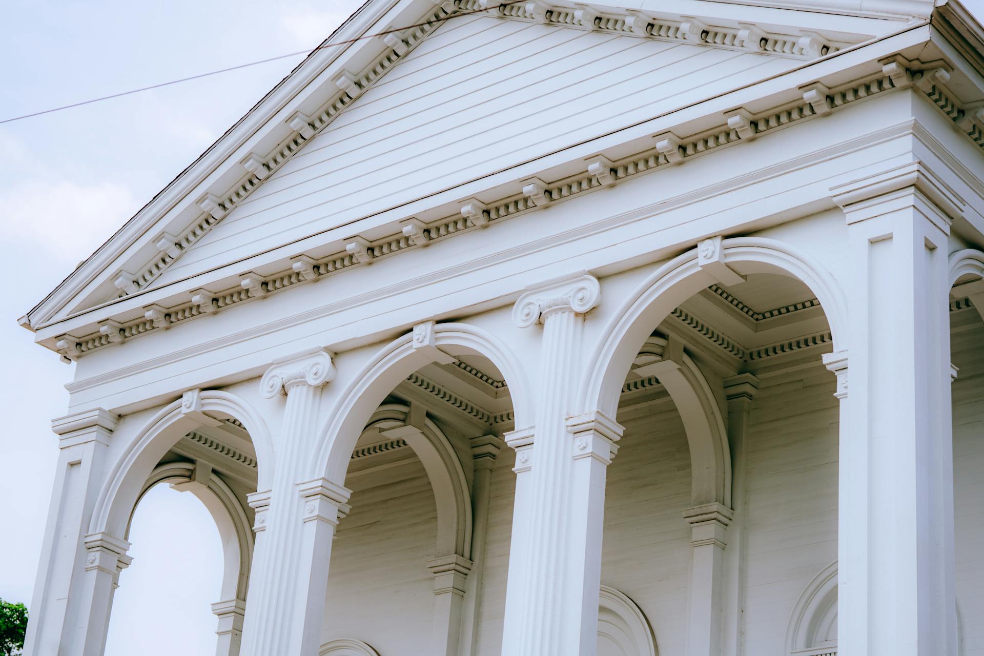 Facade of Virginia State Capitol