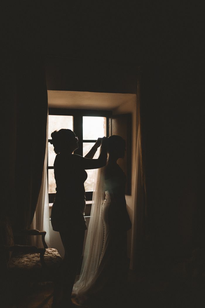 Silhouette, ambiance mariage