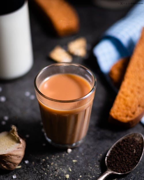 Verre De Boisson Au Café