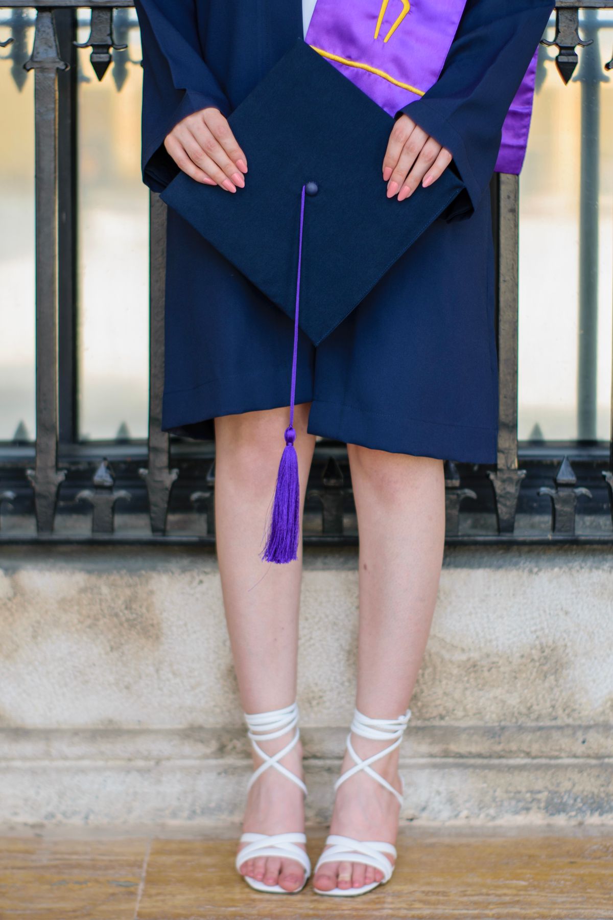 Graduation Celebration with Mortarboard and Gown · Free Stock Photo