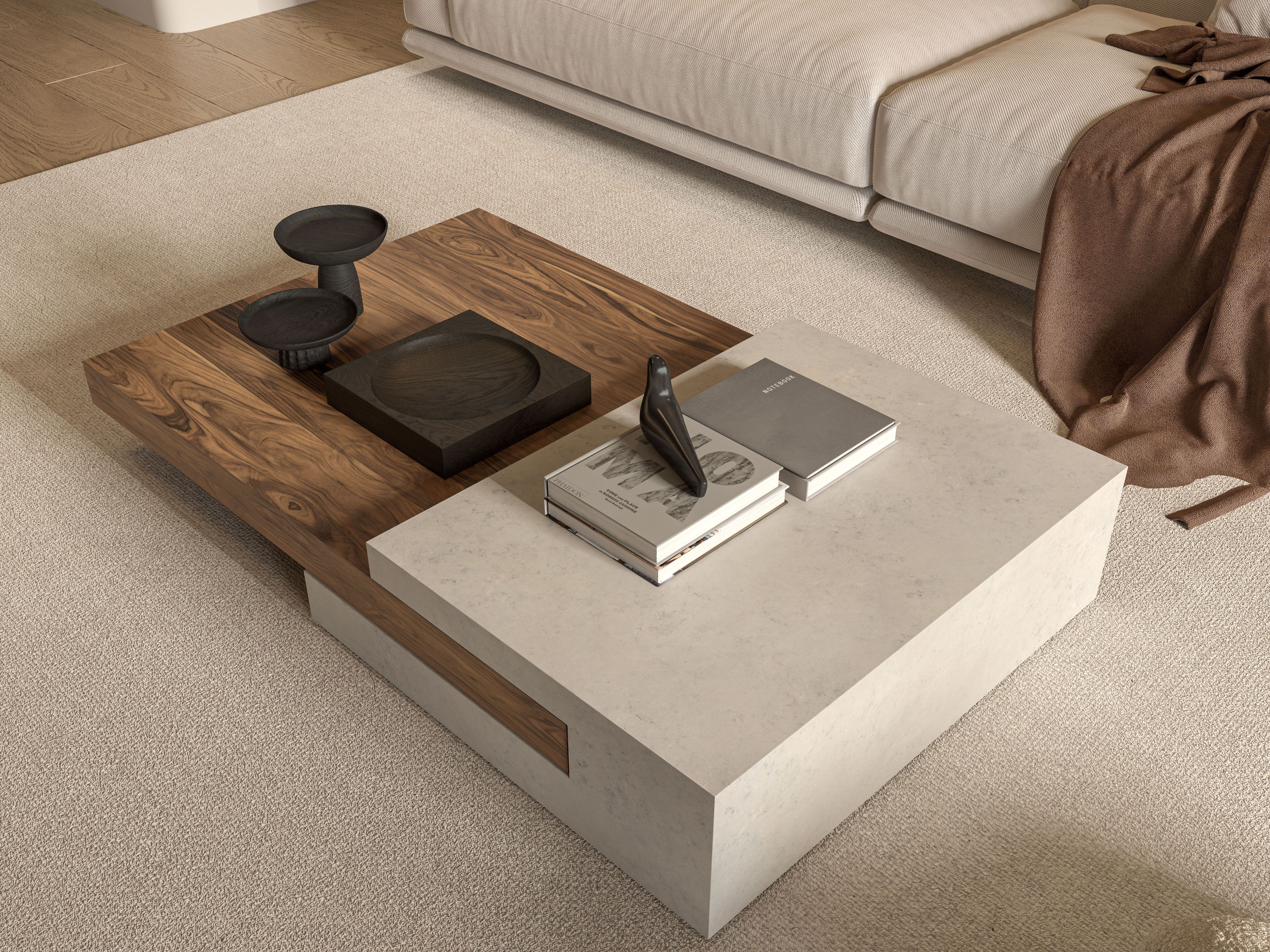 Mesa de centro de design