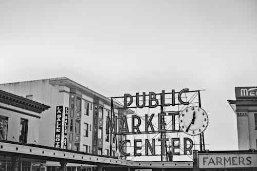 Free Public Market Center Stock Photo