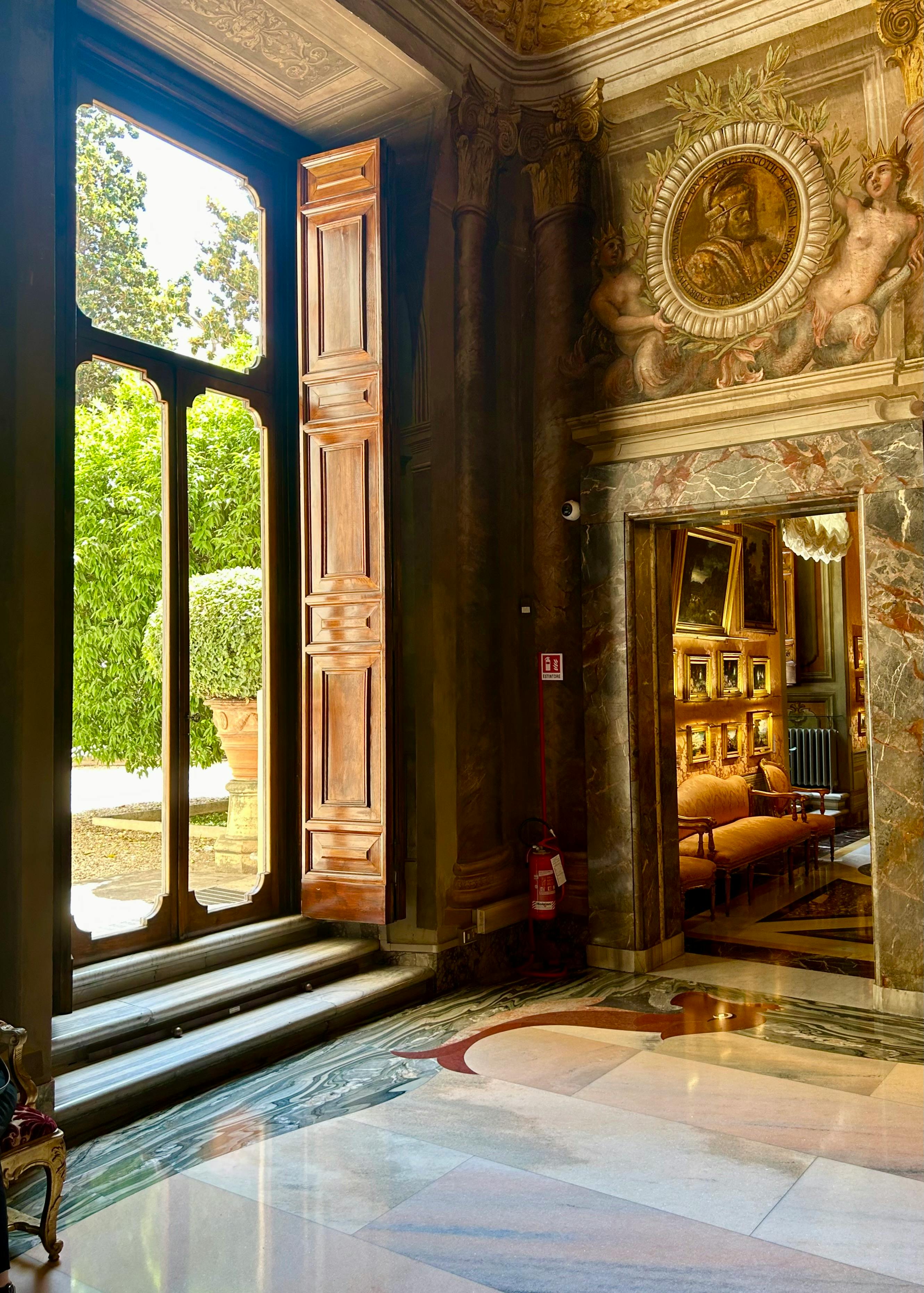 Baroque Ceiling with Fresco · Free Stock Photo