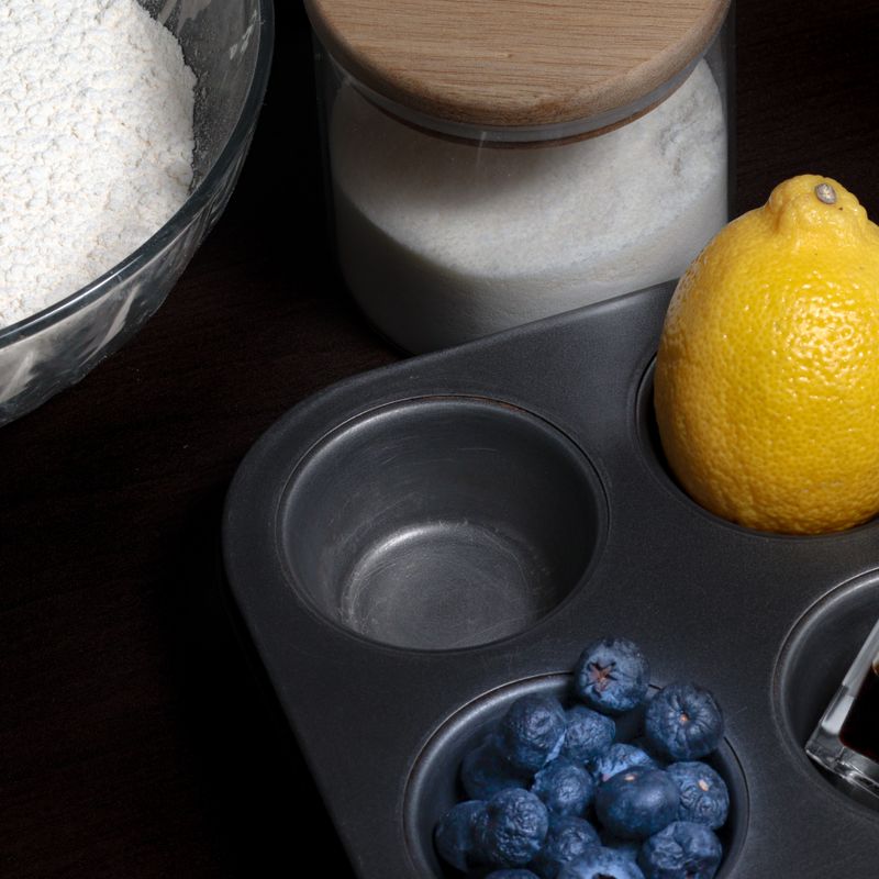 Lemon Blueberry Yogurt Muffins