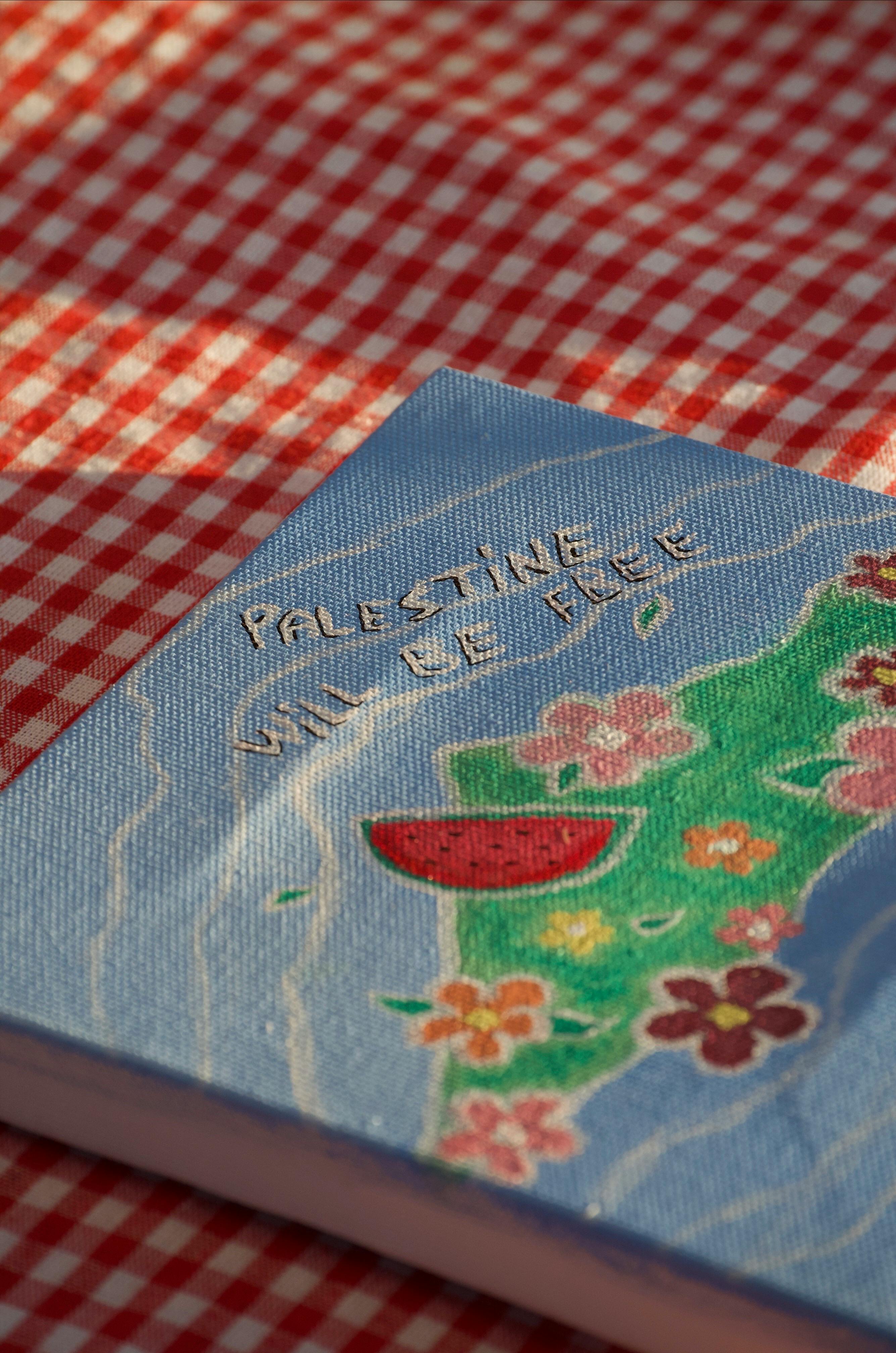 De franc Portada Del Llibre Feta A Mà Foto d'estoc