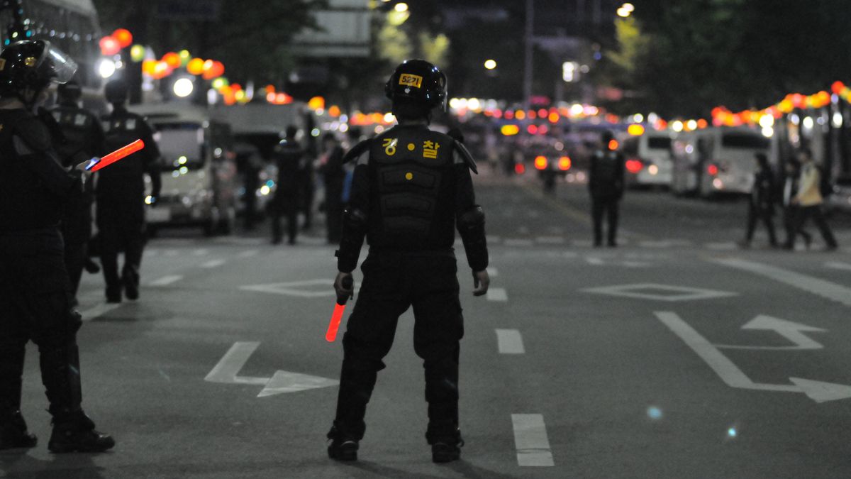 Gece devriyesindeki polis ekipleri (temsili gorsel - operasyona ait degildir)