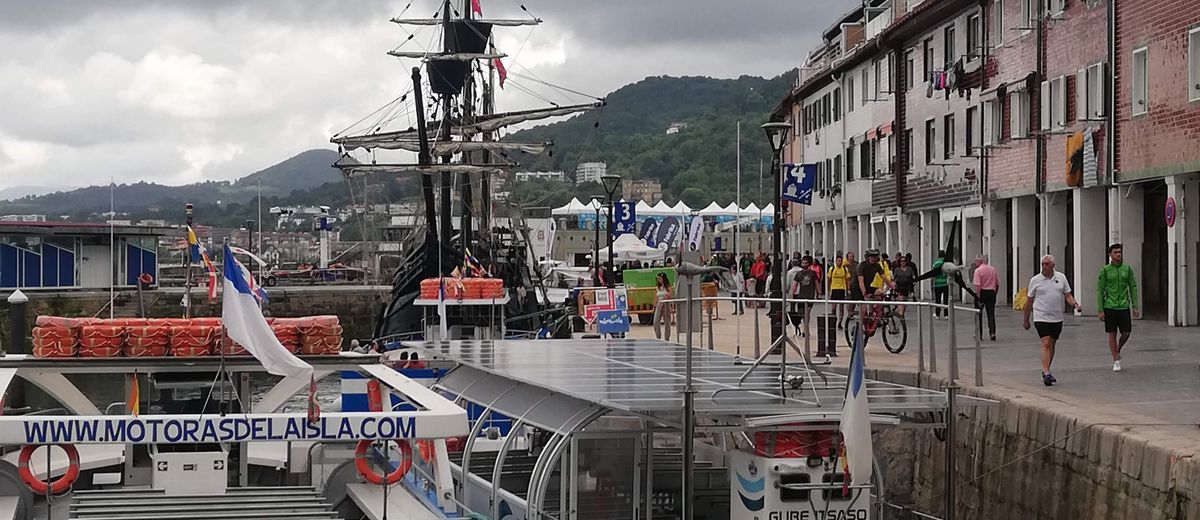 El puerto de San Sebastián