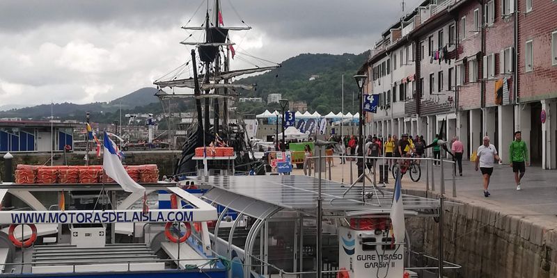 El puerto de San Sebastián