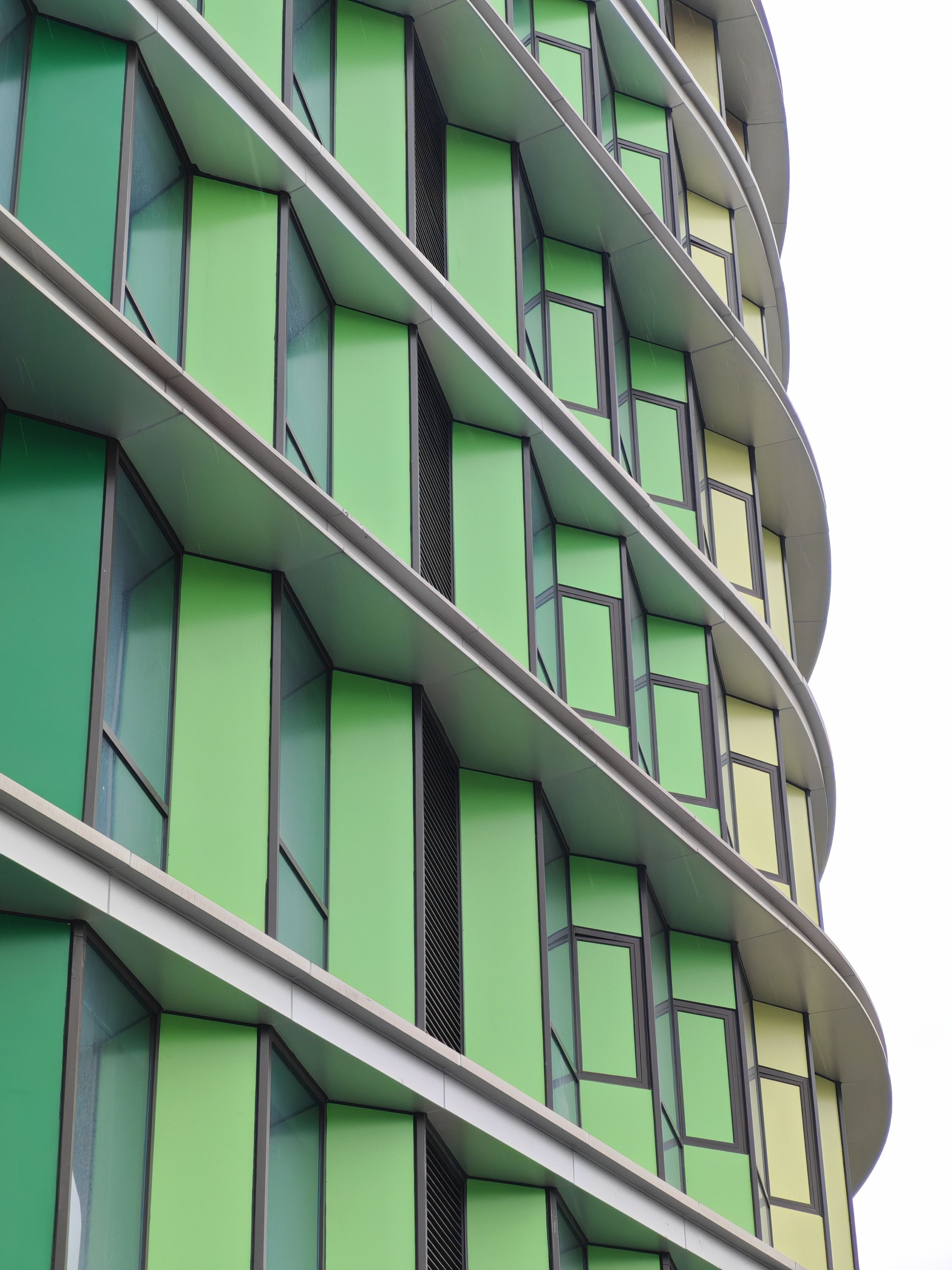 Close-up of the Facade of a Modern Building · Free Stock Photo