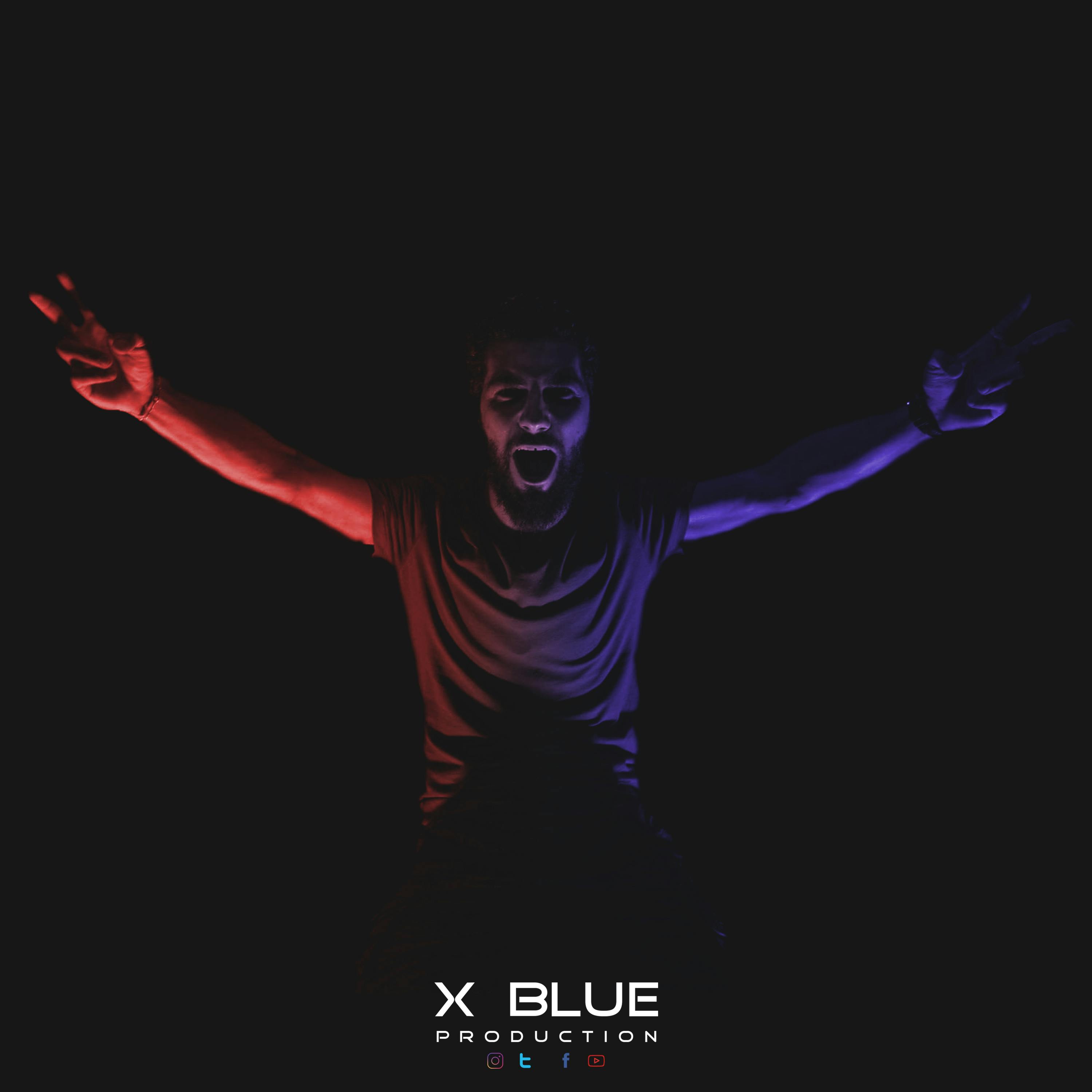 Free stock photo of blue and red, portraits