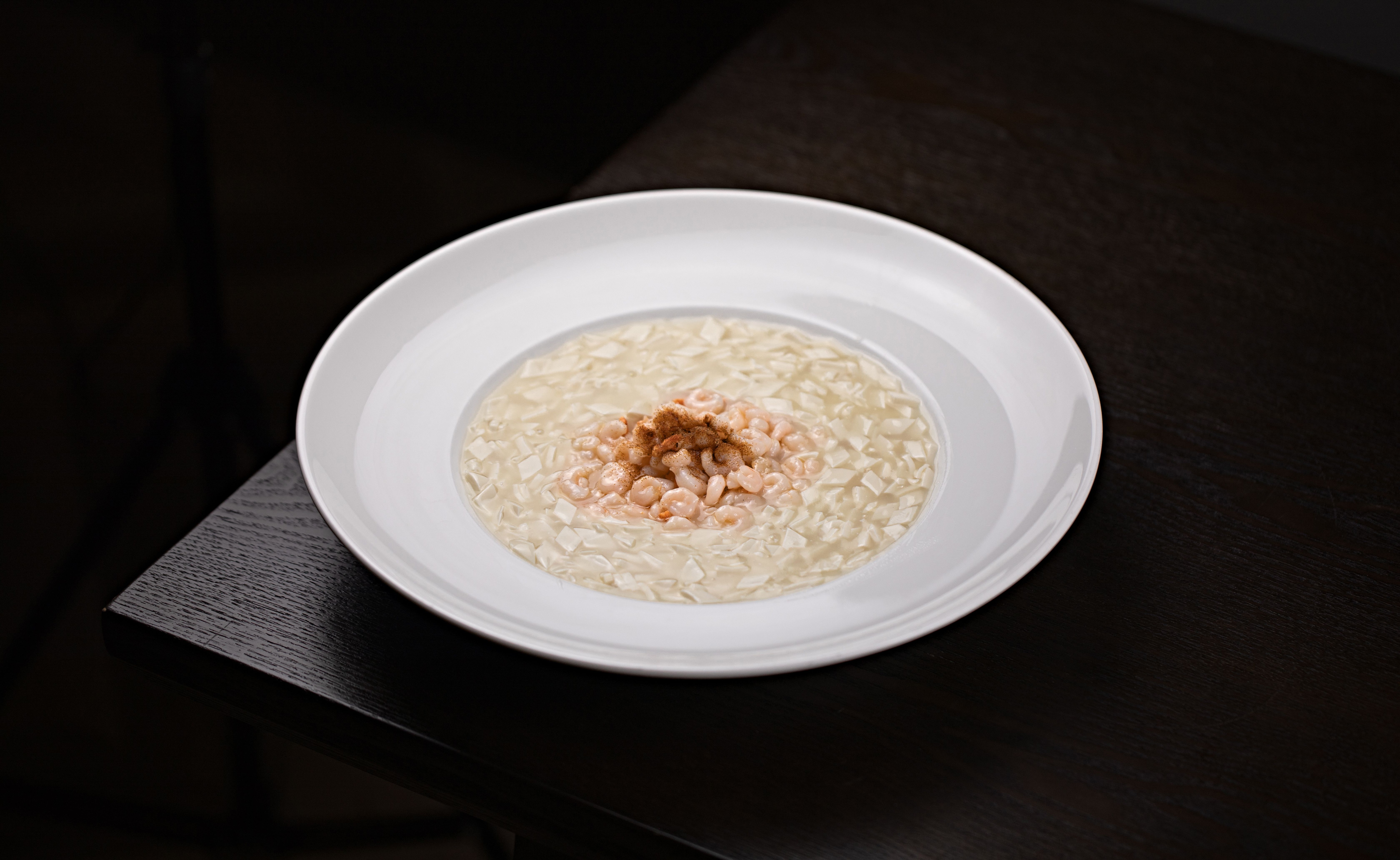 Charred Risotto with a Fried Egg