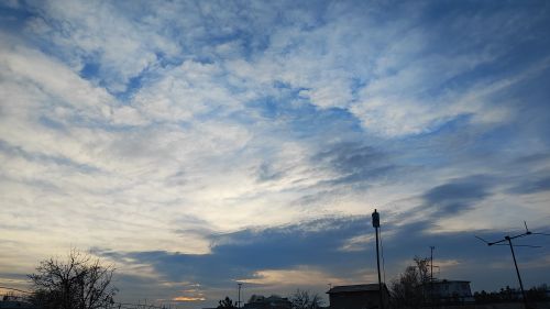 Free Clouds on blue sky Stock Photo
