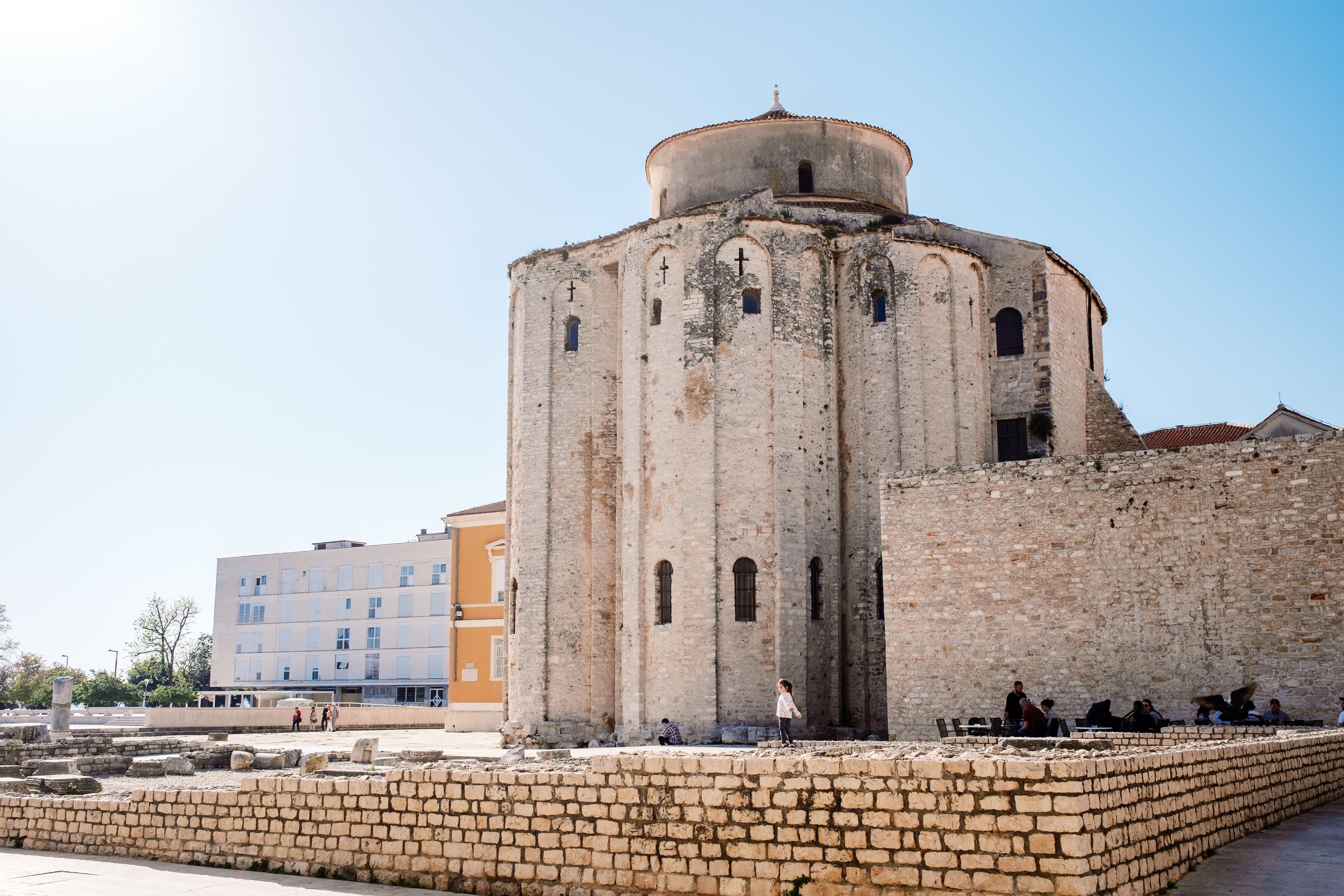Forum rzymskie i kościół św. Donata
