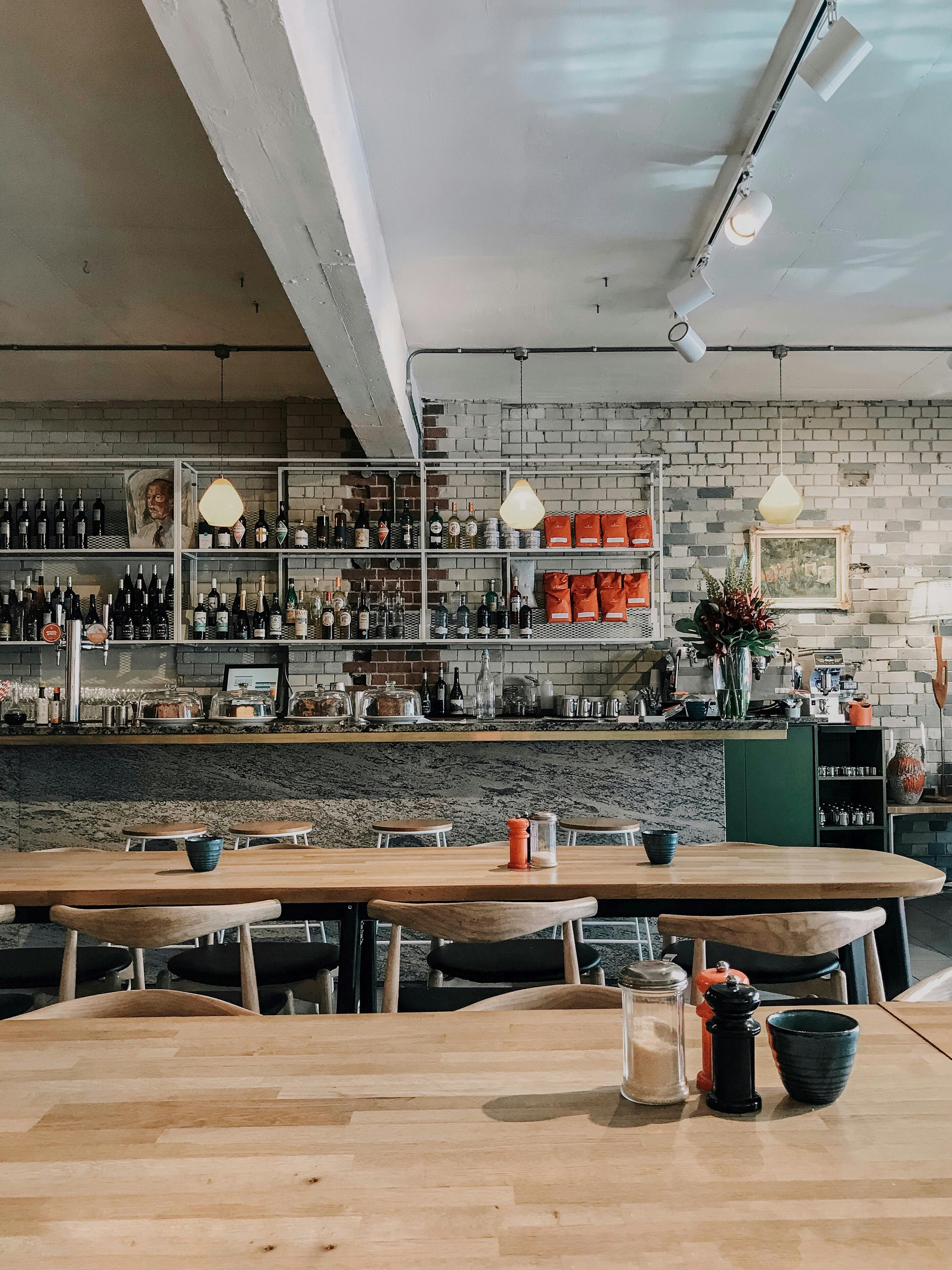Free stock photo of brick wall, café, coffee