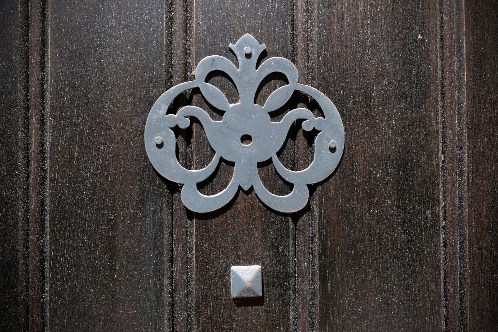 Porte forgée