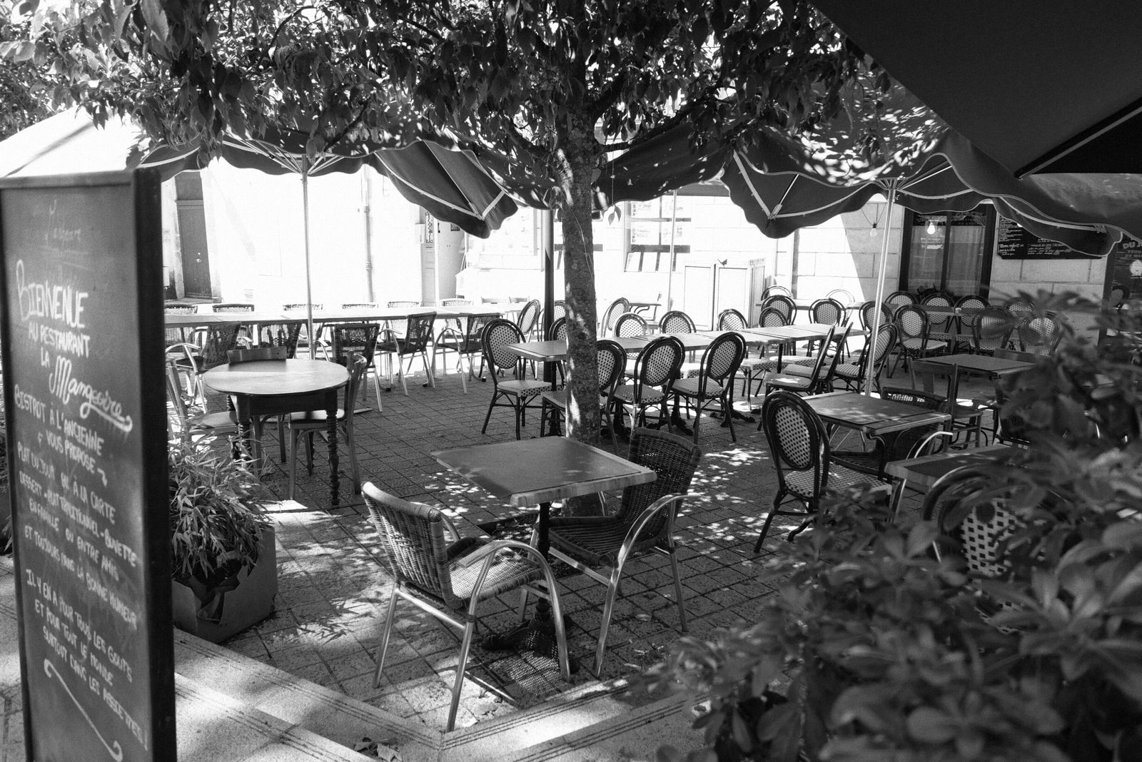Terrasse noire