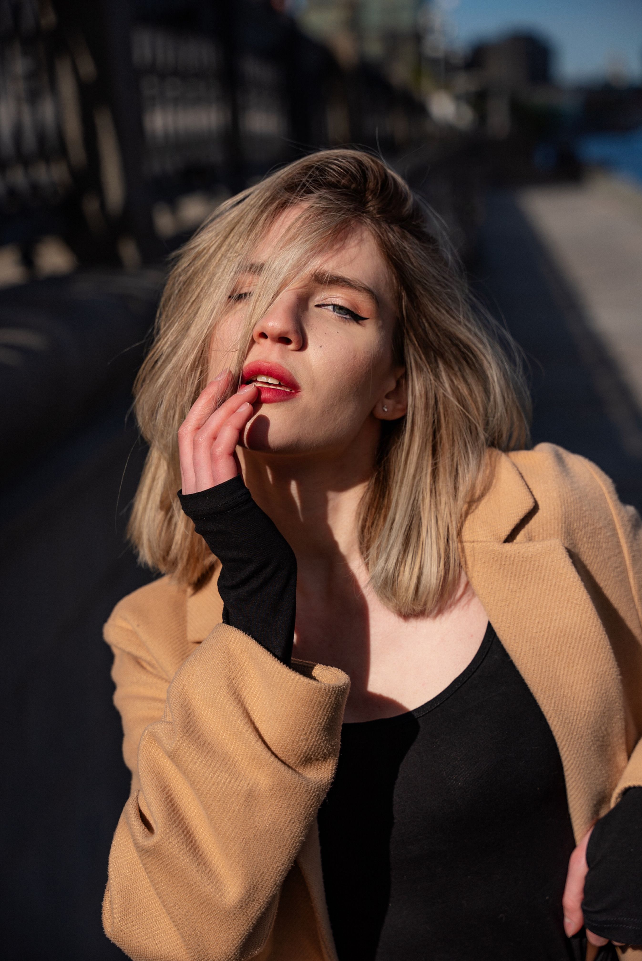 Portrait of Woman in Jacket · Free Stock Photo