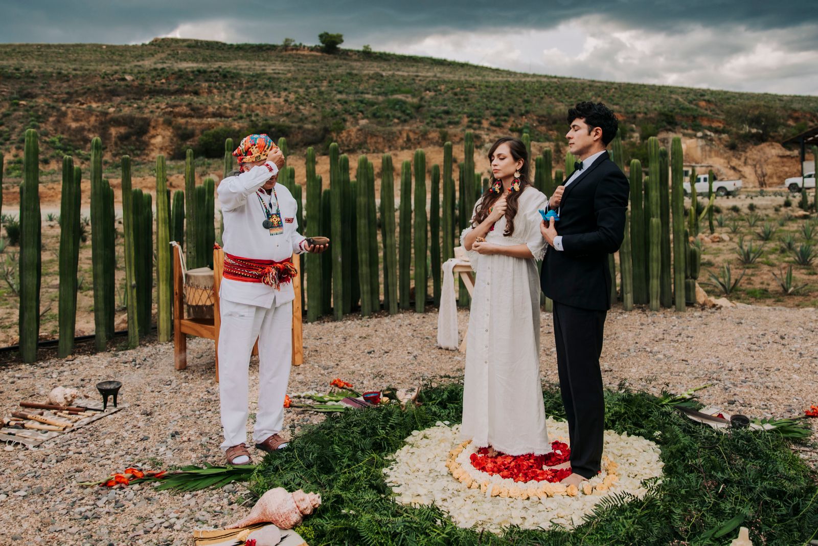 Ceremonia de boda al aire libre