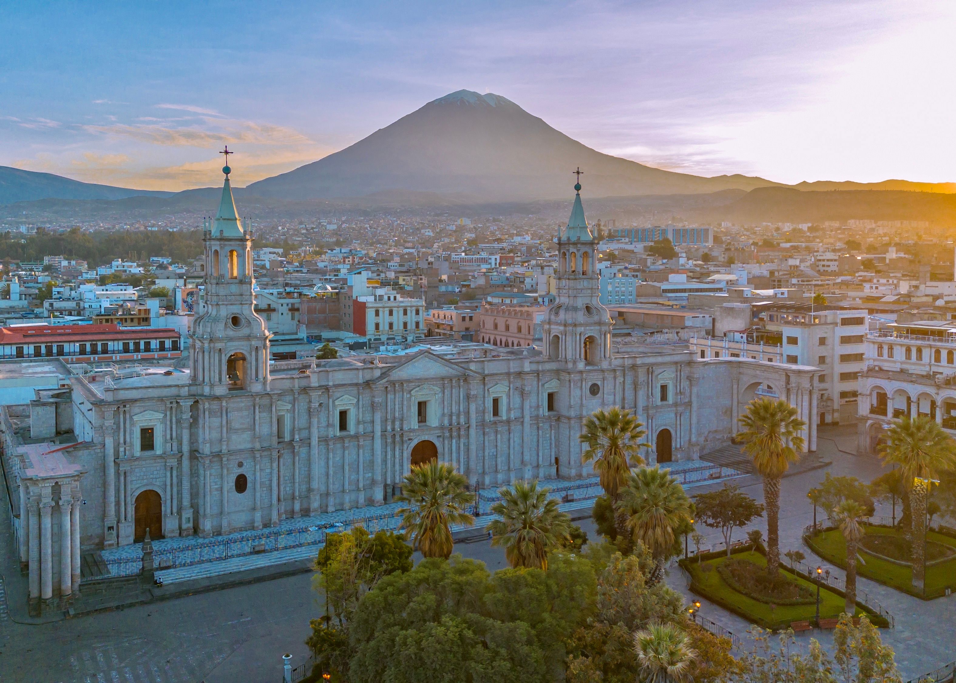 Arequipa, Peru — Volcanic stone, volcanic heat, volcanic pride