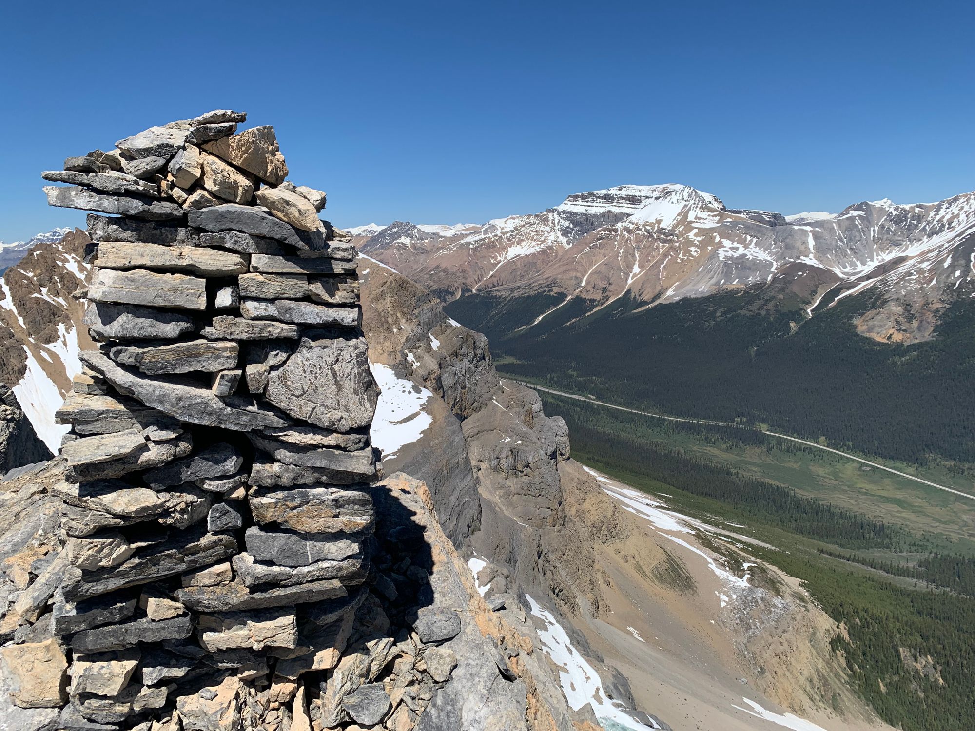 A stack of rocks on top of a mountain · Free Stock Photo