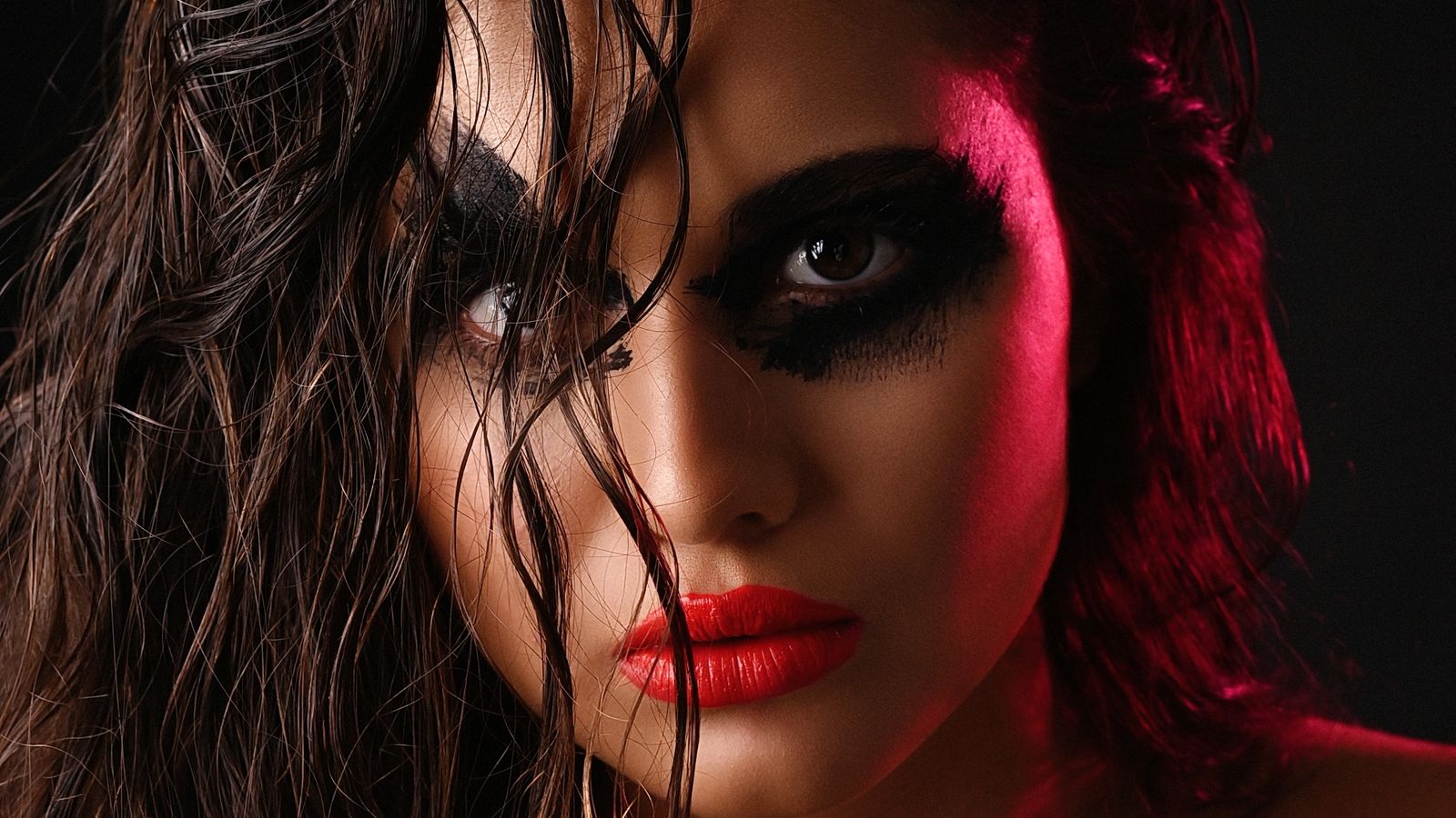 Editorial makeup portrait