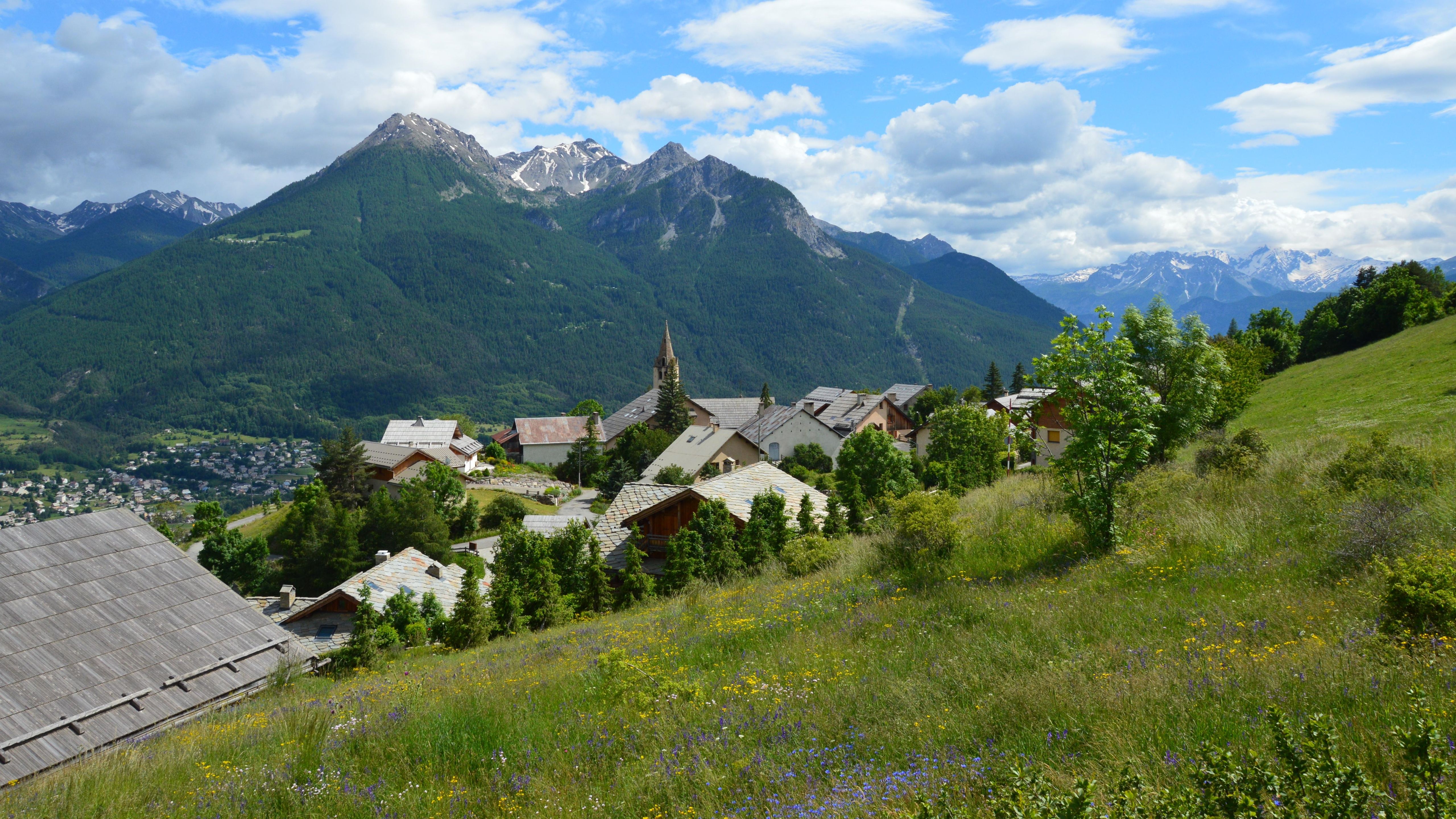 Chapelle Saint-Grat and the Old Village Core
