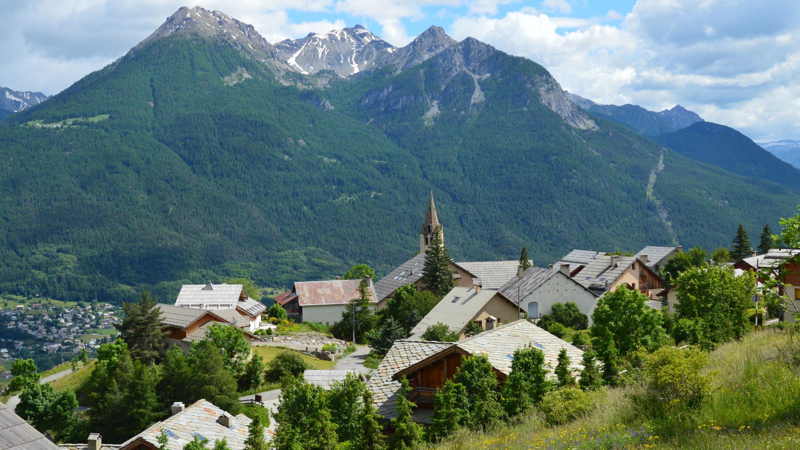 Boven Vaduz ligt een Walserdorp