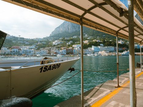 Capri private gozzo boat — Naples