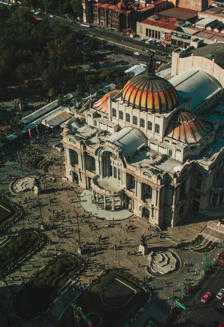 Aerial Photography Of Building