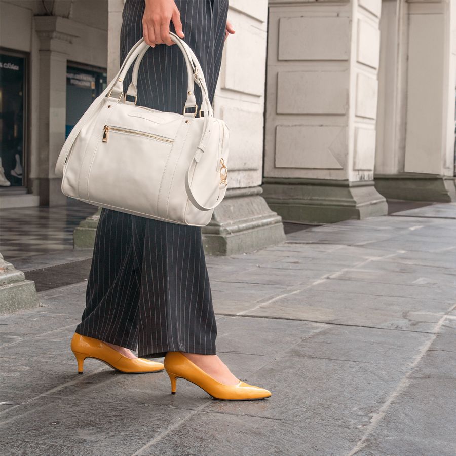 Bolsa Estruturada Off-White