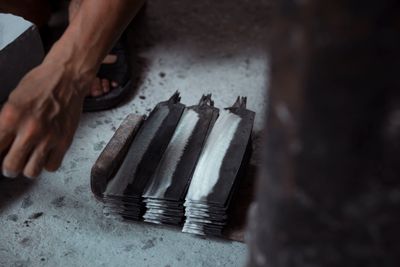 Hand-forged blades