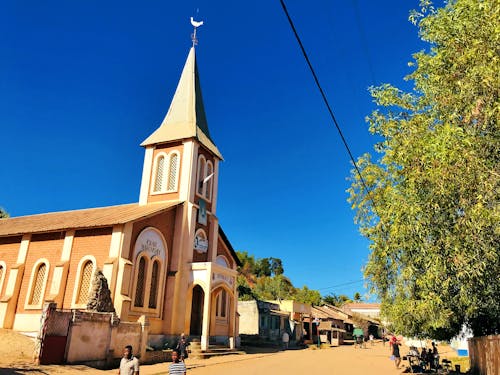 Free stock photo of blue sky, church, cityscape