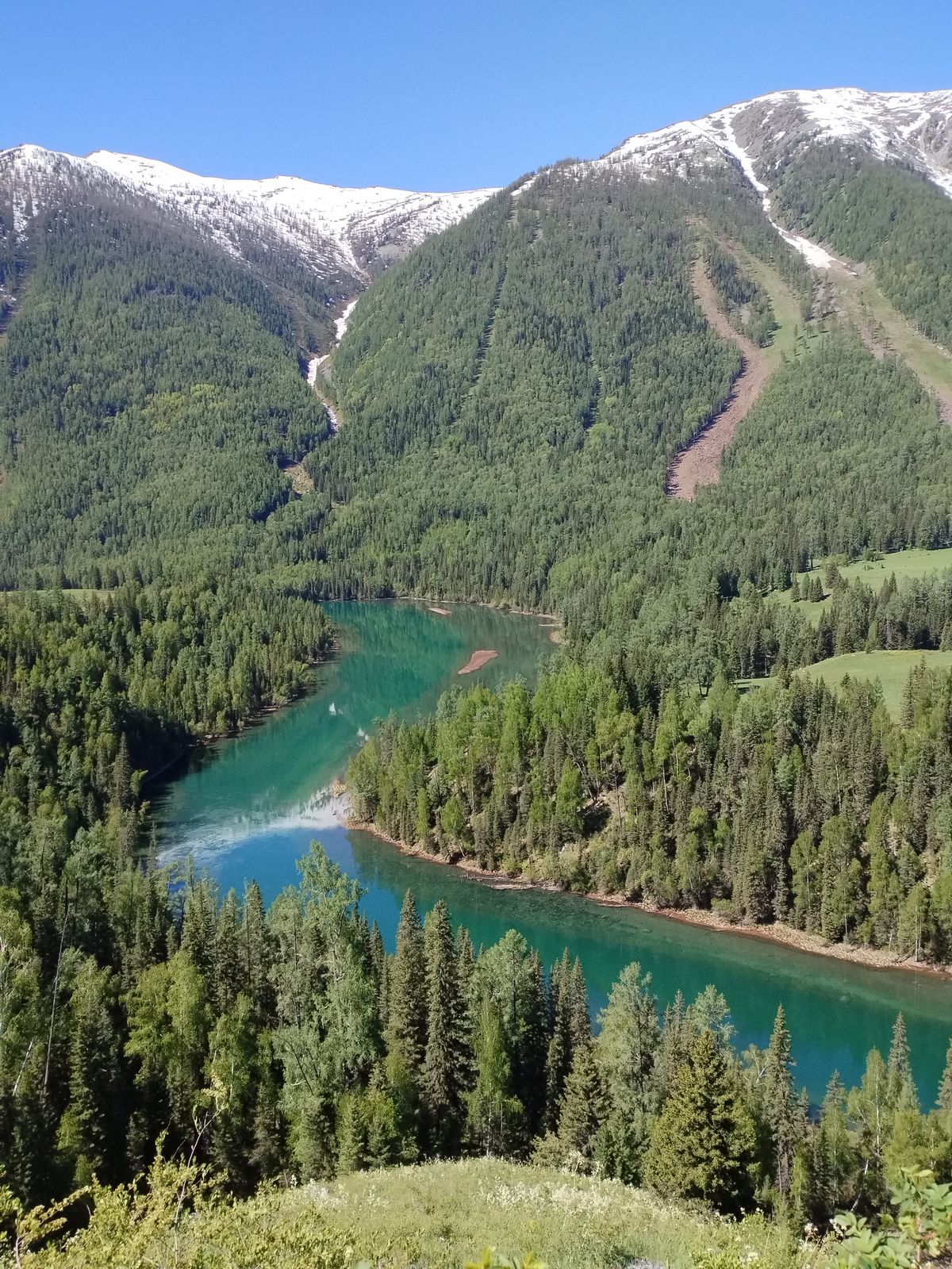 Kanas Lake in Xinjiang