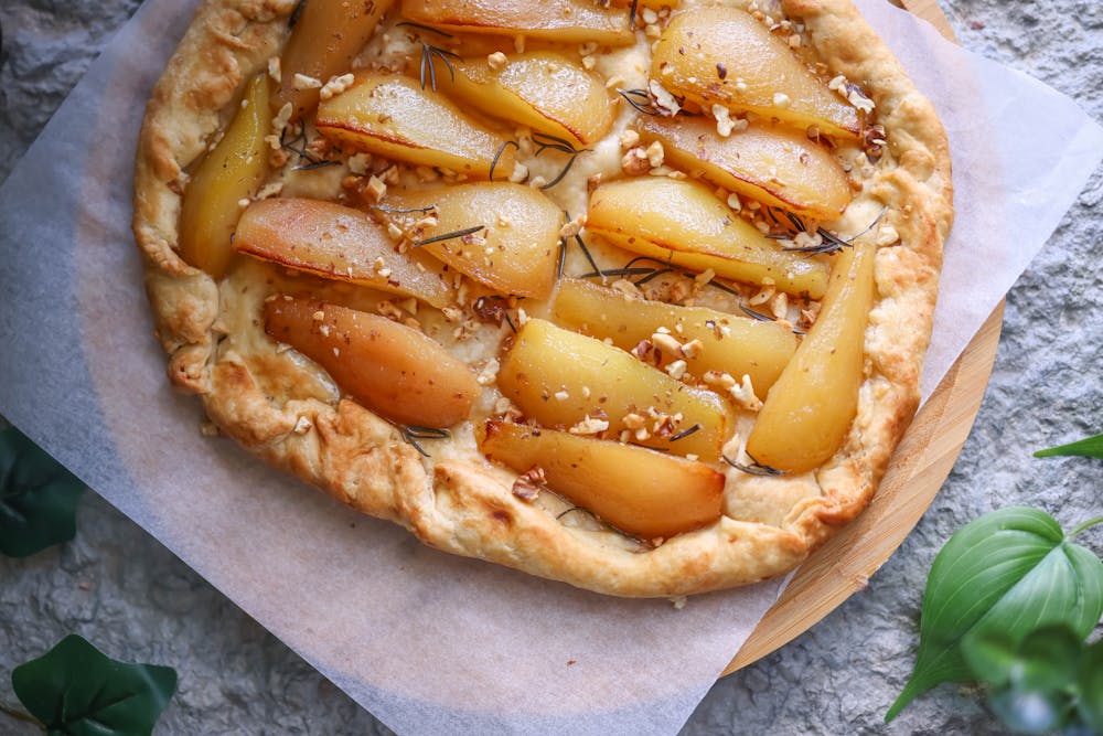Asian Pear and Walnut Galette Asian Pear and Walnut Galette