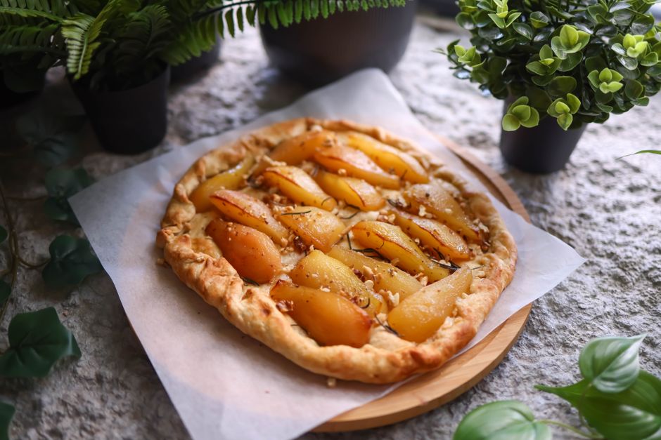 French onion tart