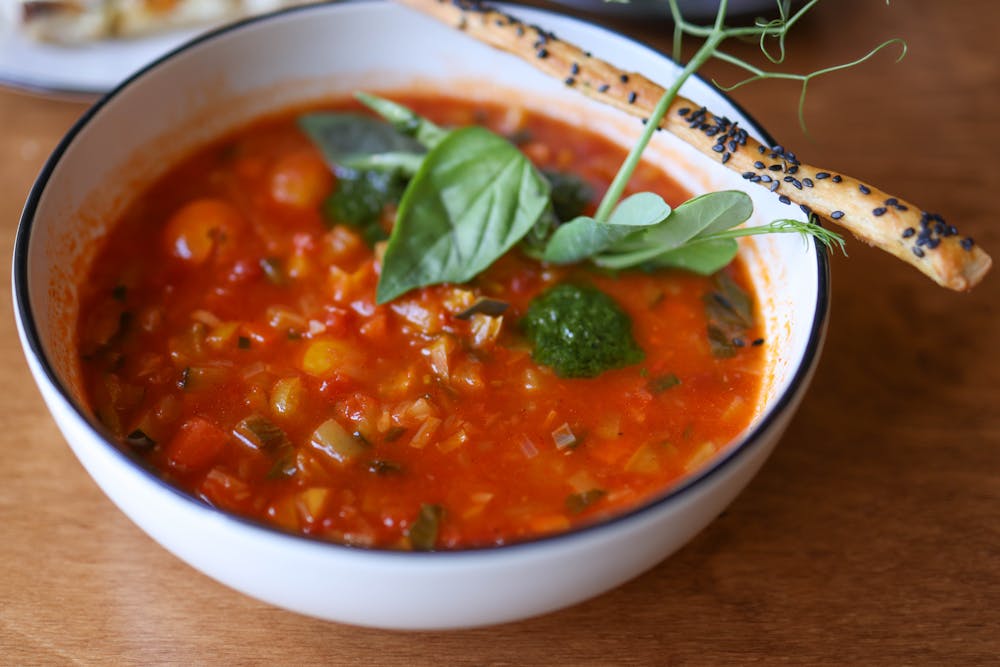 Cozy Tomato Basil Soup Cozy Tomato Basil Soup