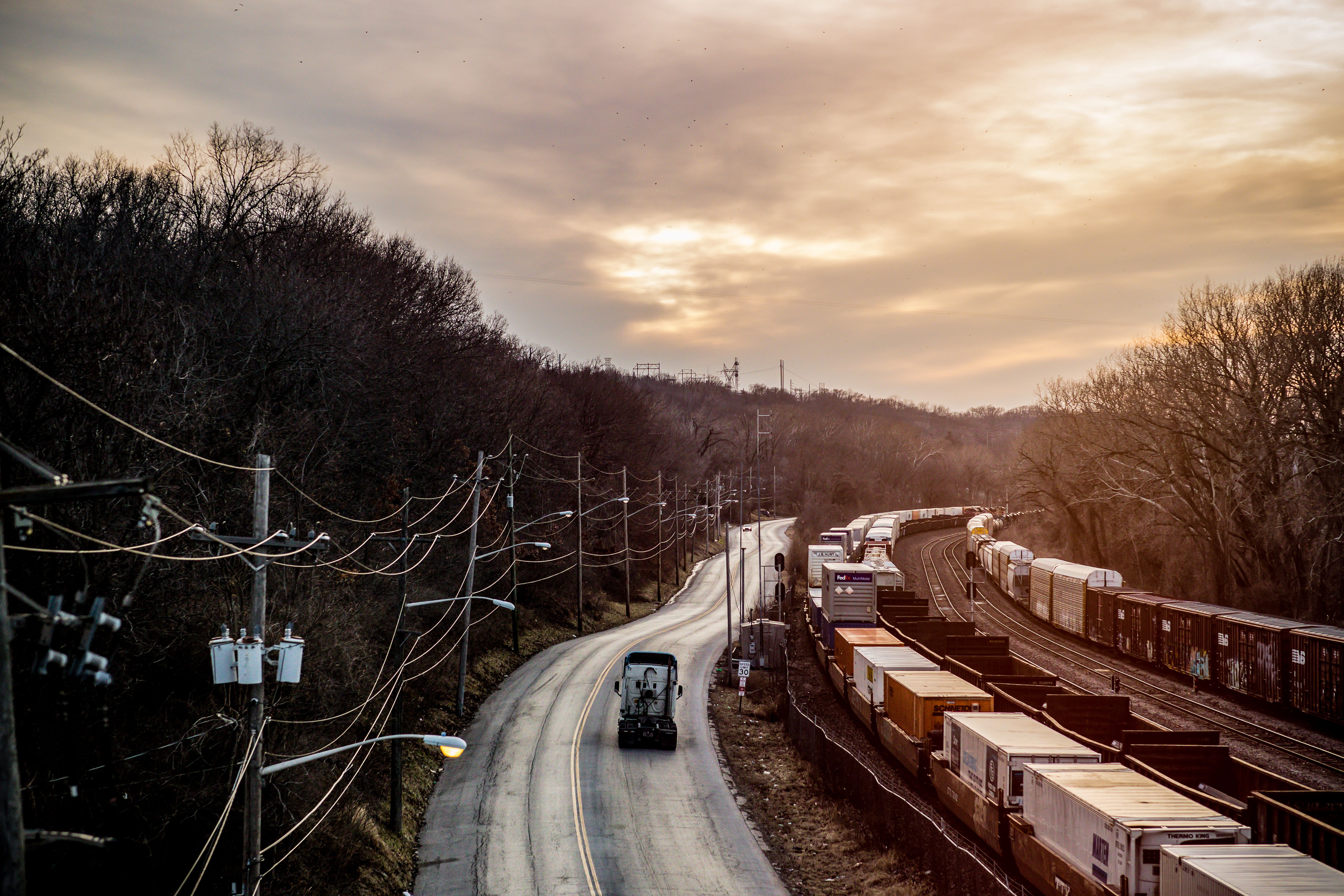 Trucking photo