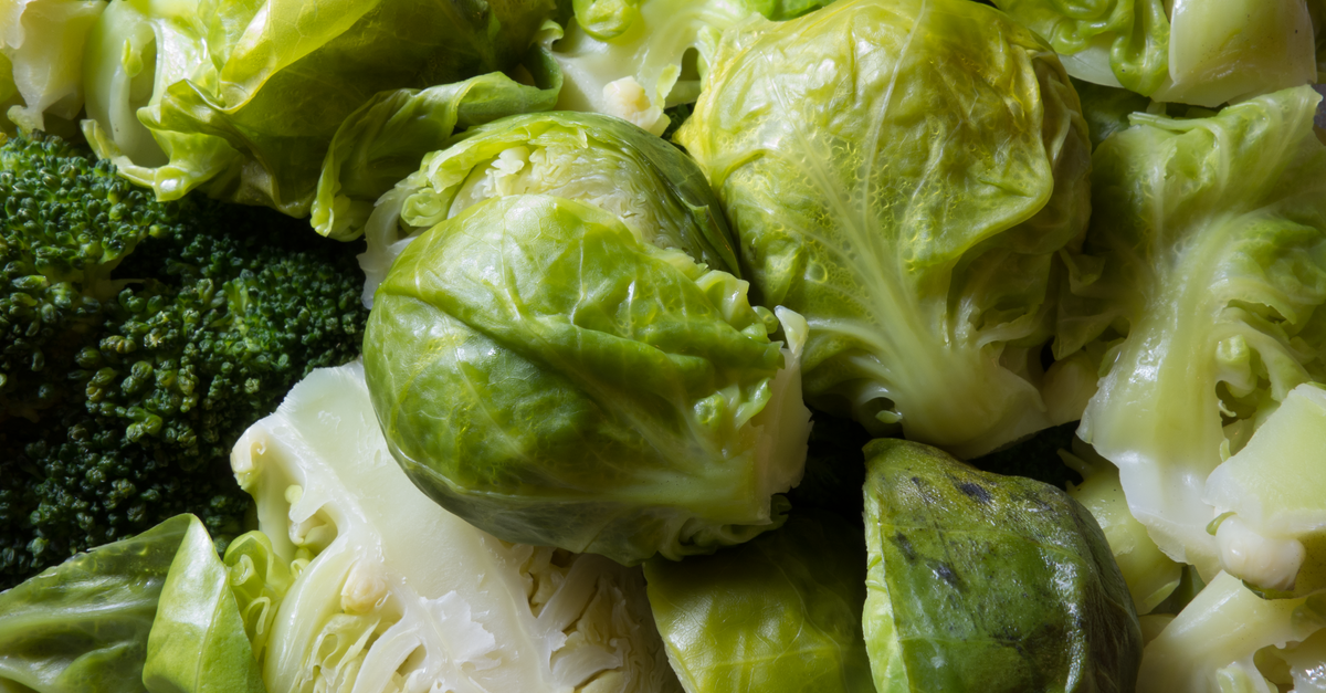 Delicious fresh Brussels sprouts and broccoli, perfect for a healthy diet. - Evidence evidence guide for broccoli sprout skin randomized trial