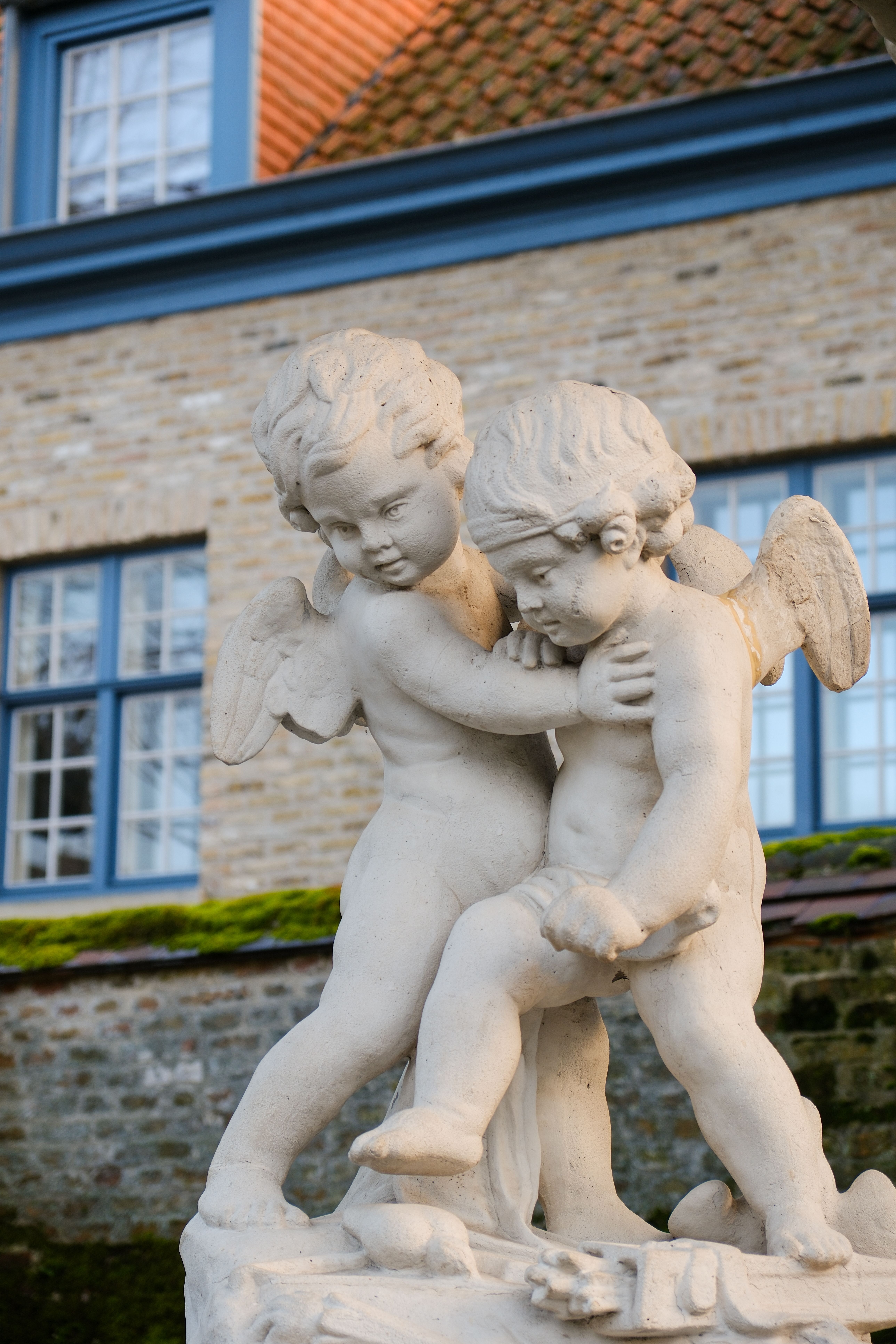 Marble Sculpture of Cherubs · Free Stock Photo