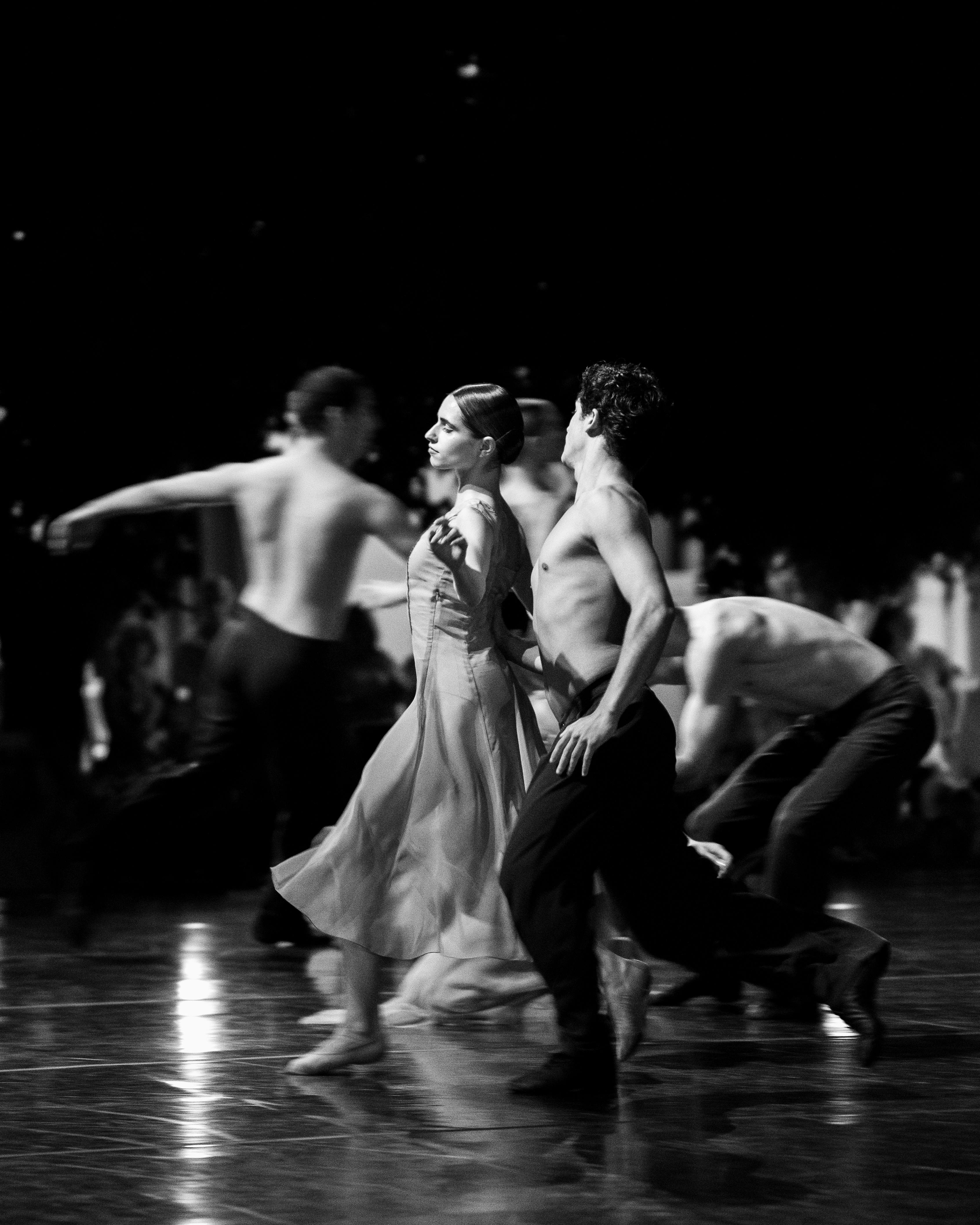 Zadarmo Fotobanka s bezplatnými fotkami na tému balet, choreografie, čierny a biely Fotka z fotobanky